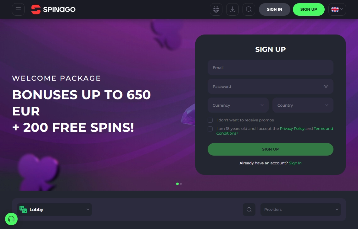 Spinago Casino